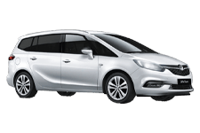 Van Hire Pontefract - Vauxhall Zafira 5 + 2 - Minibus hire Pontefract